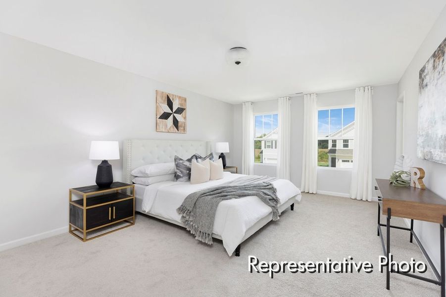 Furnished interior view inside a new home in Shay Crossing, Salisbury (Image 6).