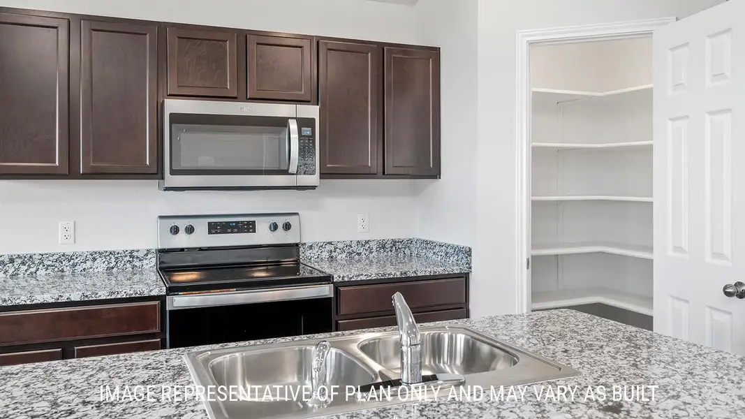 Furnished interior view inside a new home in Pecan Creek, Temple (Image 5). Furnished interior view inside a new home in Pecan Creek, Temple (Image 5).