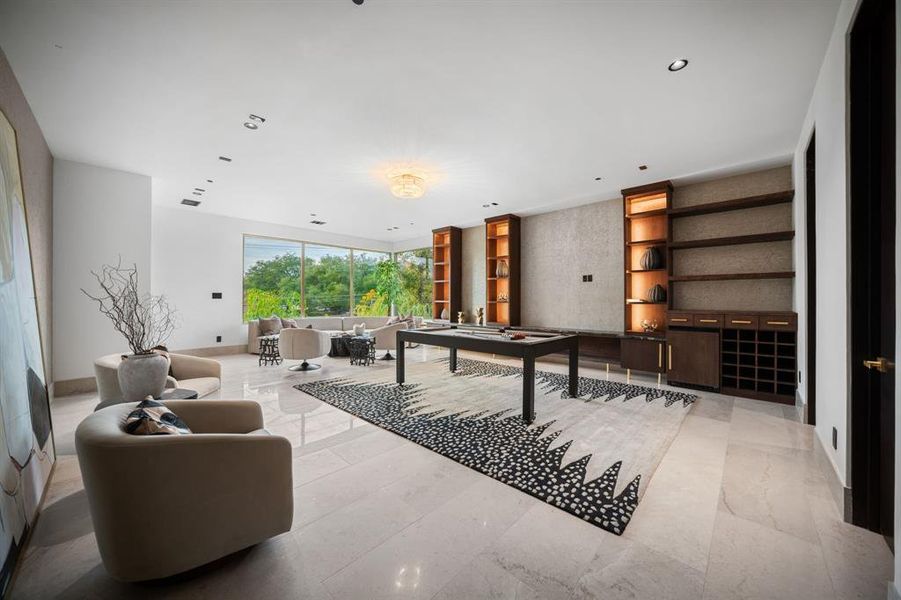 Furnished interior view inside a new home in , Dallas (Image 18).