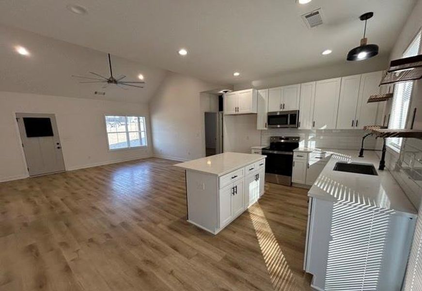 Furnished interior view inside a new home in , Buchanan (Image 12).
