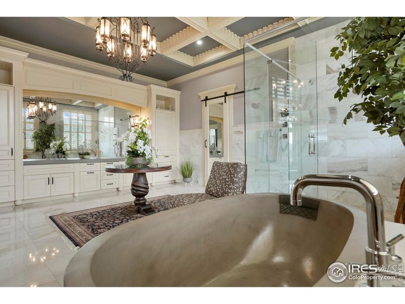 Furnished interior view inside a new home in , Estes Park (Image 6).