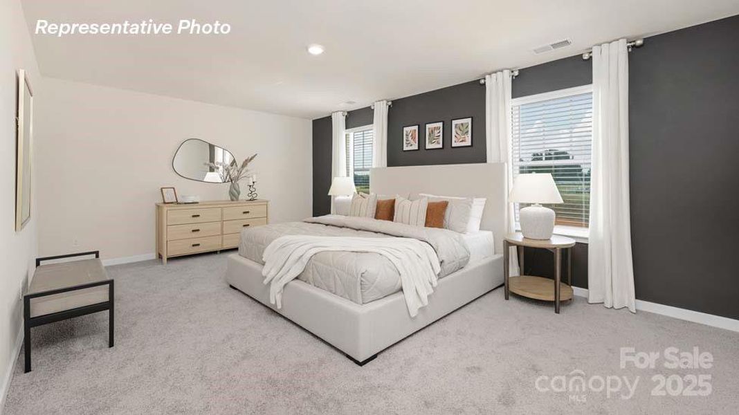 Furnished interior view inside a new home in Cramer Estates, Gastonia (Image 9).