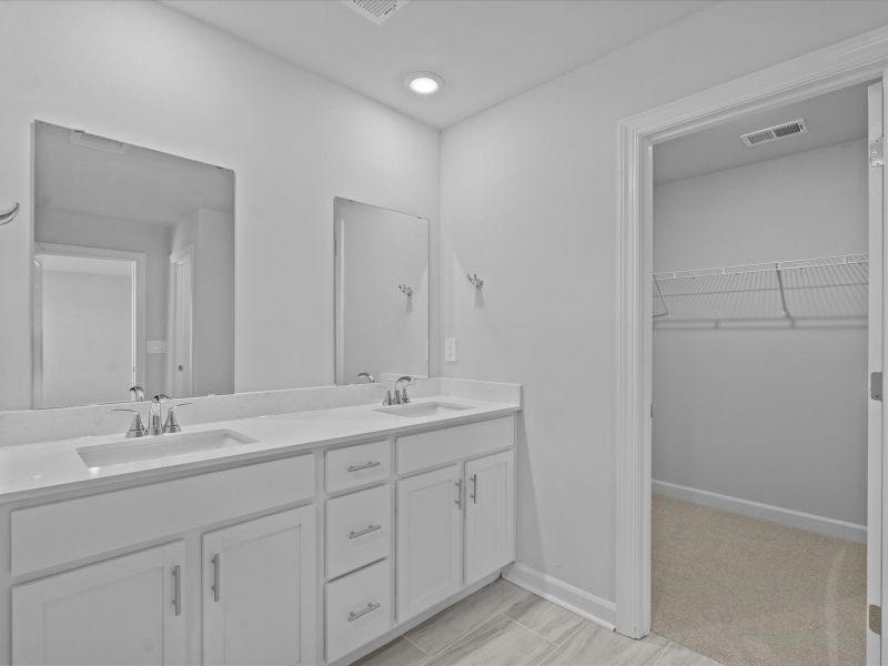 Furnished interior view inside a new home in The Farm at Wells Creek - Heritage Collection, Gray Court (Image 7).