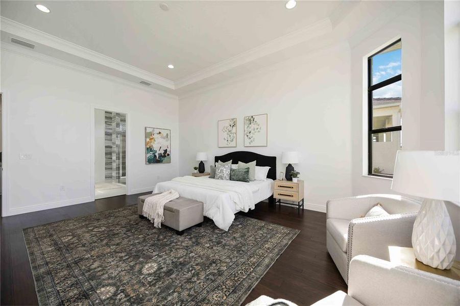 Furnished interior view inside a new home in , Sarasota (Image 9). Furnished interior view inside a new home in , Sarasota (Image 9).