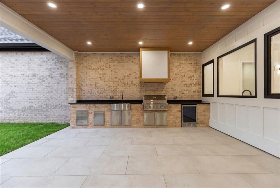 Exterior details and patio area of a home in , Dacula (Image 34).