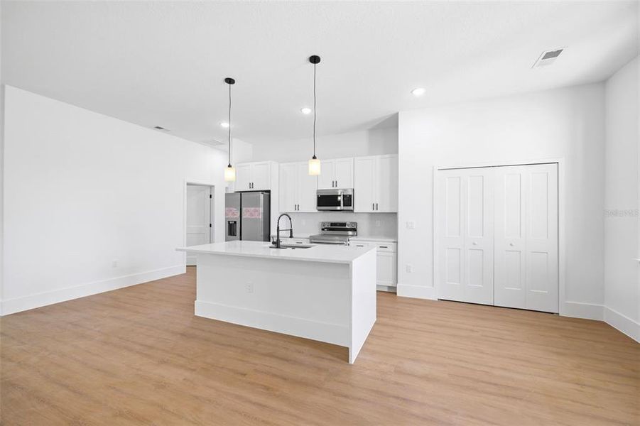 Furnished interior view inside a new home in , Ocala (Image 9).