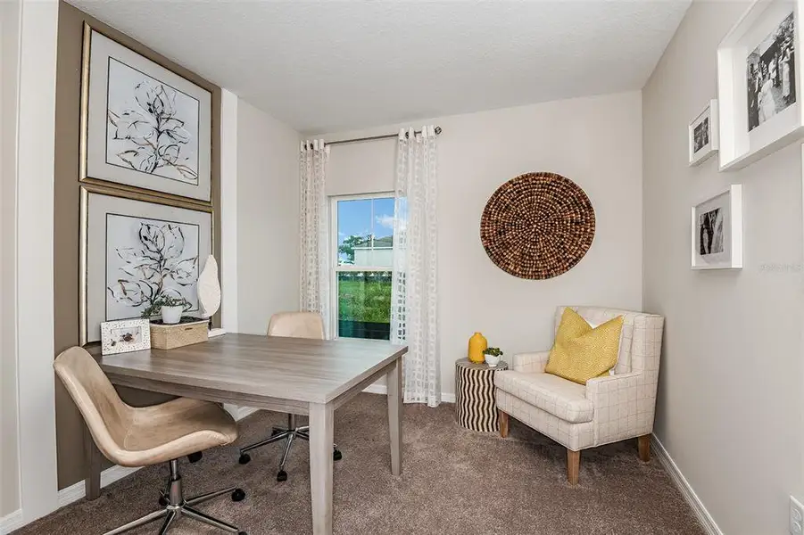 Furnished interior view inside a new home in Scenic Terrace, Haines City (Image 4).