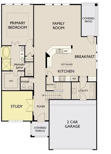 Tyler Floorplan - Level 1 Tyler Floorplan - Level 1