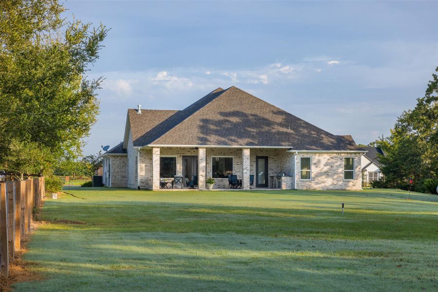 Front exterior of a new home in , College Station, TX, highlighting curb appeal (Image 20).