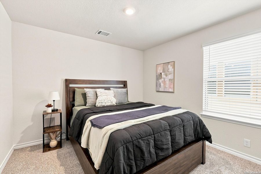 Furnished interior view inside a new home in Brookstone Creek, San Antonio (Image 28).
