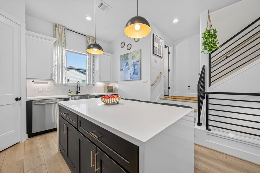 Furnished interior view inside a new home in , Houston (Image 6).
