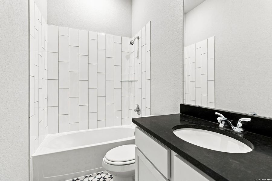 Furnished interior view inside a new home in Cordova Crossing, Seguin (Image 13).