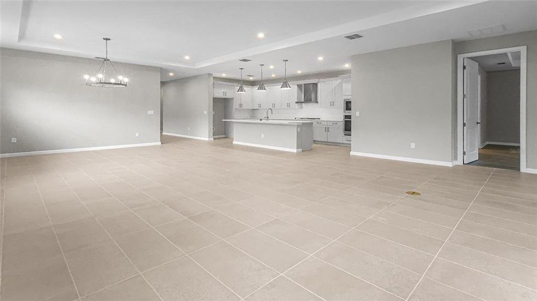 Spacious, unfurnished interior of a new home in Cresswind at Hammock Oaks, Lady Lake (Image 19). Spacious, unfurnished interior of a new home in Cresswind at Hammock Oaks, Lady Lake (Image 19).