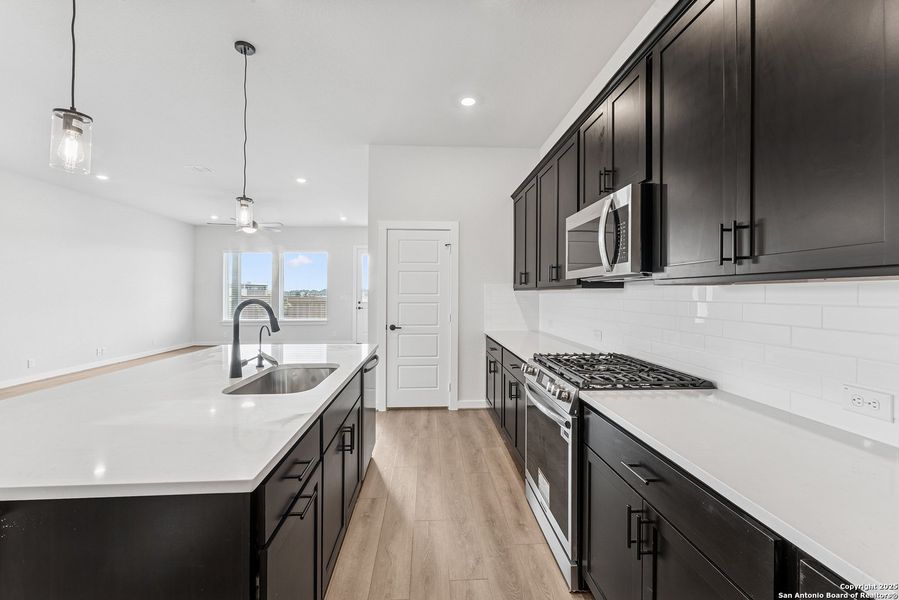 Furnished interior view inside a new home in Mayfair - Select Classic Series, New Braunfels (Image 10).