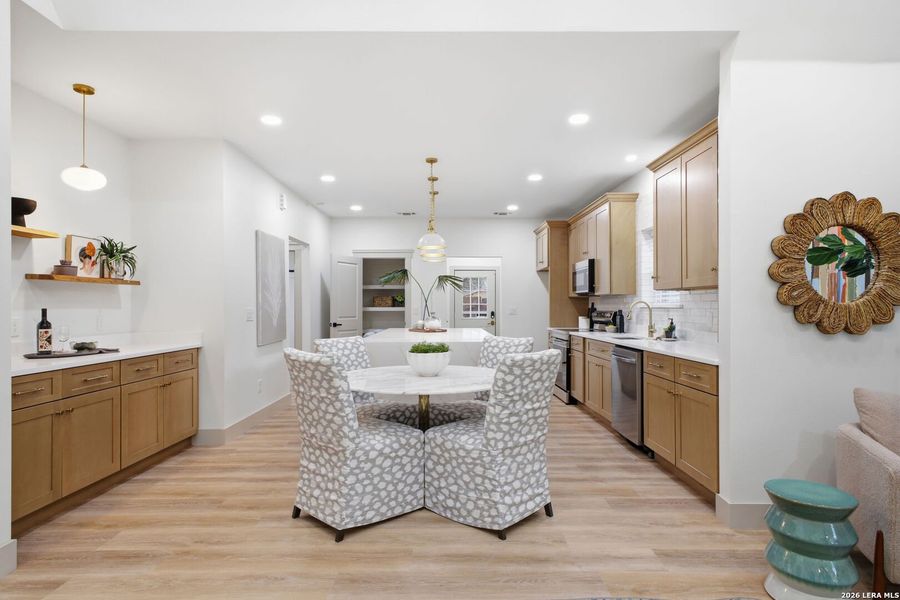 Furnished interior view inside a new home in , San Antonio (Image 11).