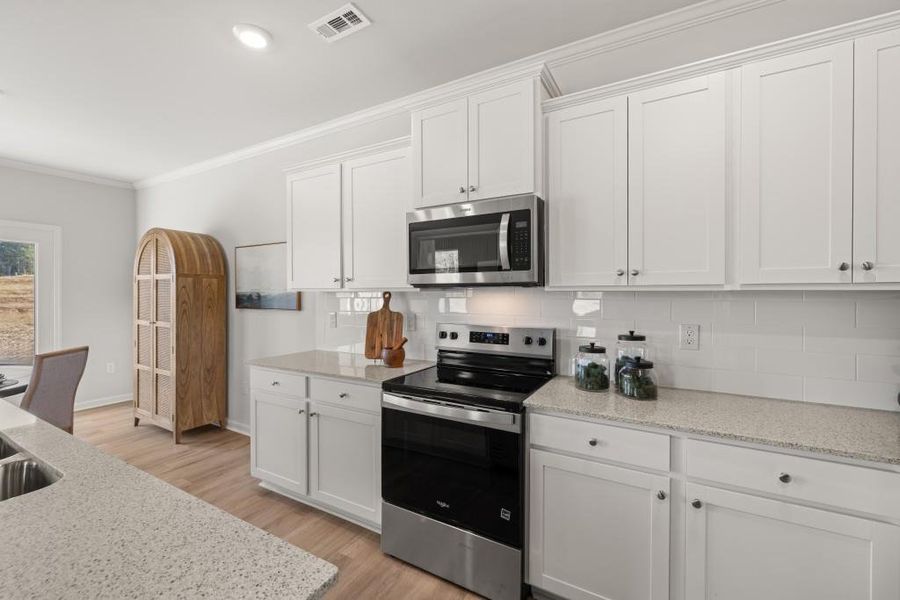 Furnished interior view inside a new home in Hughes Court, Dawsonville (Image 7).