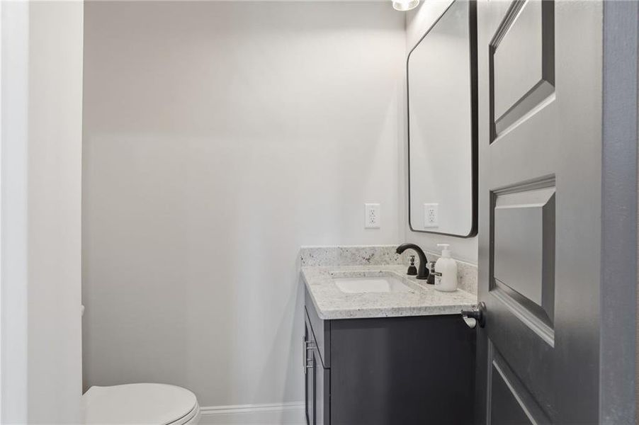 Furnished interior view inside a new home in , Dacula (Image 39).