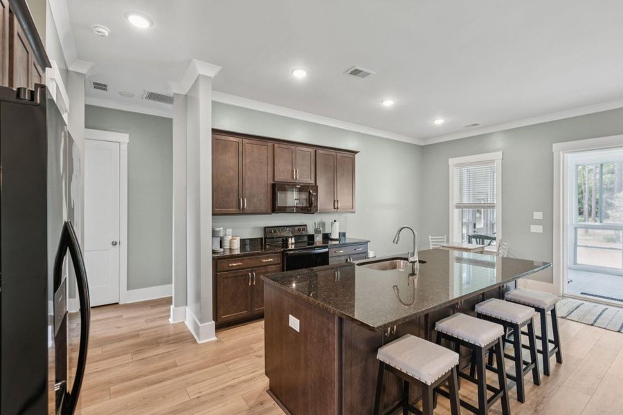 Furnished interior view inside a new home in , Huger (Image 5).