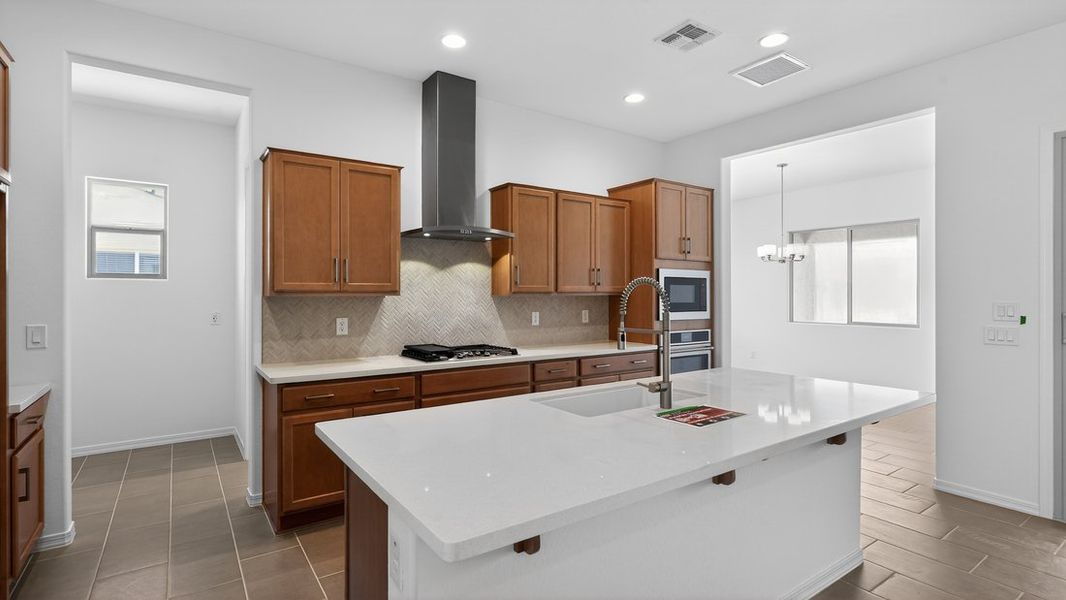 Furnished interior view inside a new home in Estrella, Goodyear (Image 4).