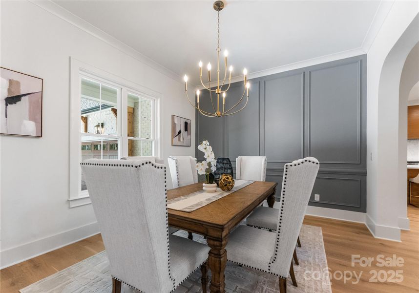 Furnished interior view inside a new home in , Denver (Image 34).