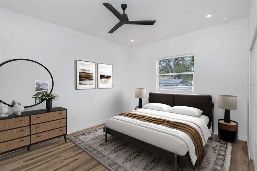 Furnished interior view inside a new home in , Clearwater (Image 8).