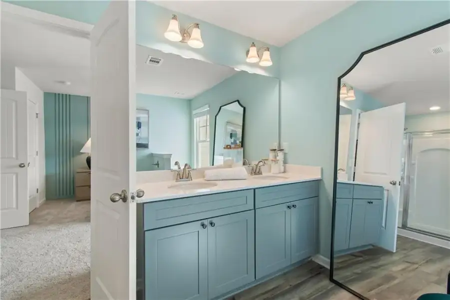 Furnished interior view inside a new home in Diamante, Stockbridge (Image 13).