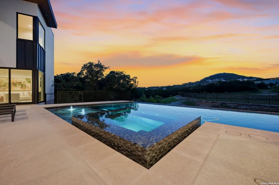 Exterior details and patio area of a home in , San Antonio (Image 41).