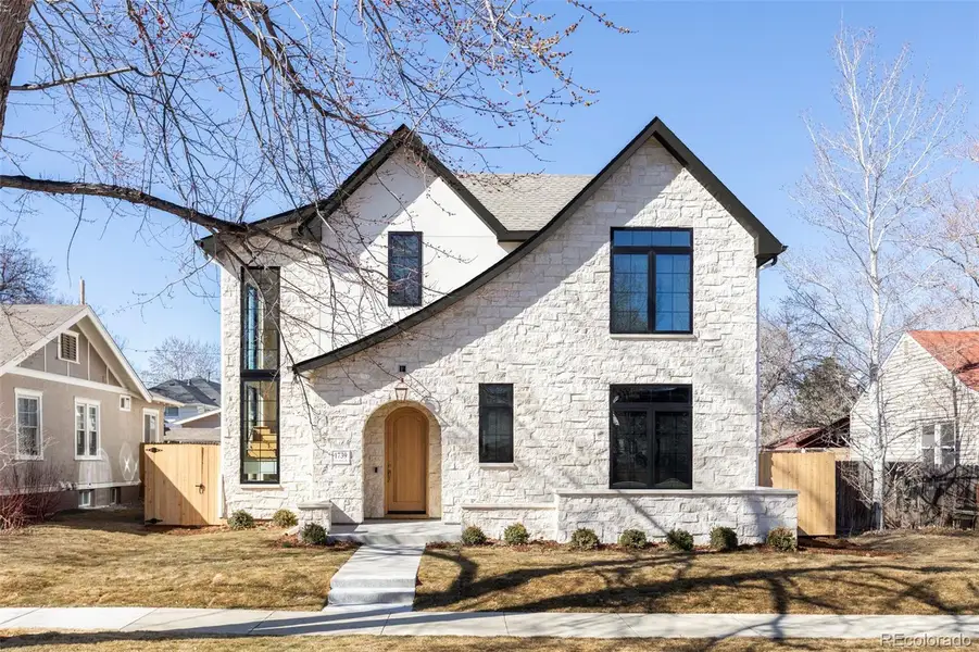Front exterior of a new home in , Denver, CO, highlighting curb appeal (Image 1). Front exterior of a new home in , Denver, CO, highlighting curb appeal (Image 1).