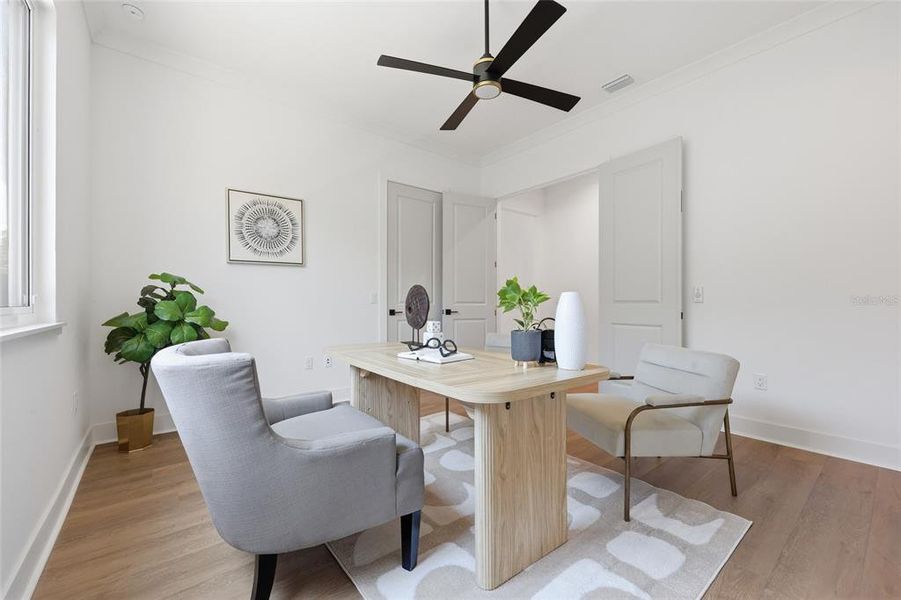 Furnished interior view inside a new home in , Newberry (Image 10). Furnished interior view inside a new home in , Newberry (Image 10).