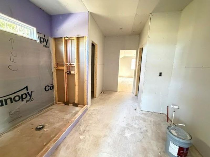 In-progress construction of a new home in , Buford, GA (Image 14).