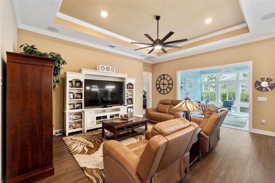 Furnished interior view inside a new home in , Ocala (Image 11). Furnished interior view inside a new home in , Ocala (Image 11).