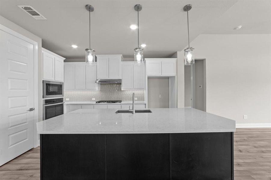 Furnished interior view inside a new home in Highwoods, Fort Worth (Image 11). Furnished interior view inside a new home in Highwoods, Fort Worth (Image 11).