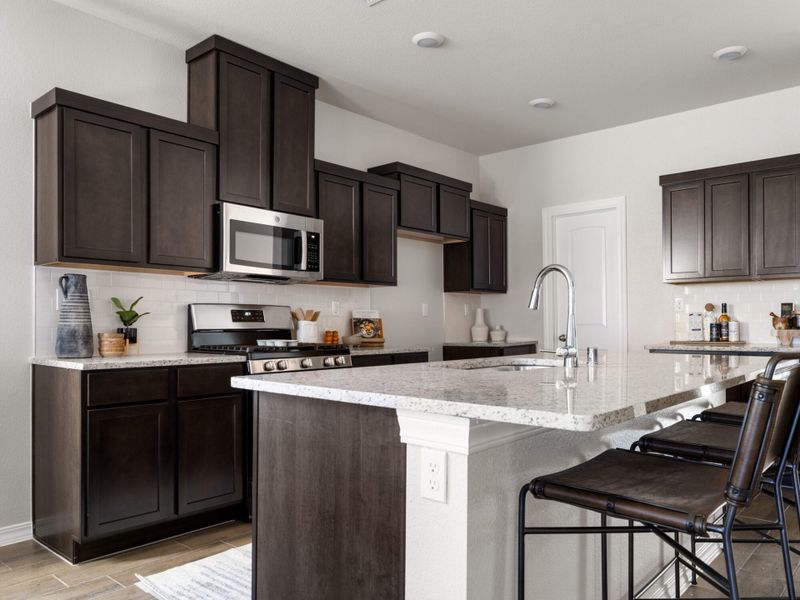 Representative furnished interior of a home built from the Ocotillo by View Homes in Painted Desert, Horizon City (Image 15). Representative furnished interior of a home built from the Ocotillo by View Homes in Painted Desert, Horizon City (Image 15).