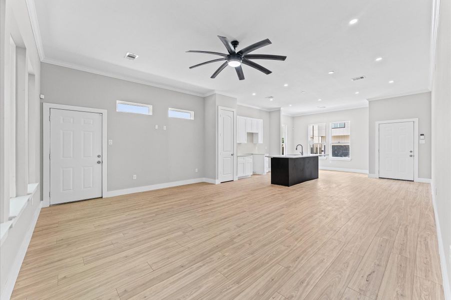 Spacious, unfurnished interior of a new home in , Houston (Image 19). Spacious, unfurnished interior of a new home in , Houston (Image 19).