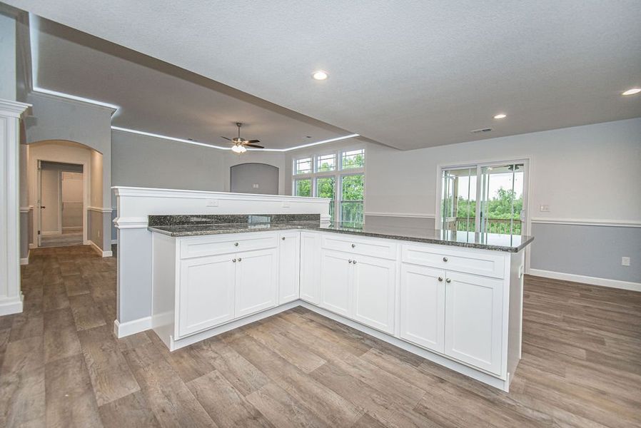 Representative furnished interior of a home built from the Arcadimont by Enchanted Homes in Ballentine Ridge, Lyman (Image 15). Representative furnished interior of a home built from the Arcadimont by Enchanted Homes in Ballentine Ridge, Lyman (Image 15).