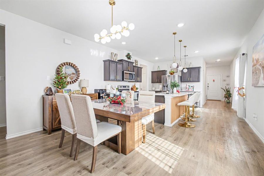 Furnished interior view inside a new home in , Forney (Image 30).