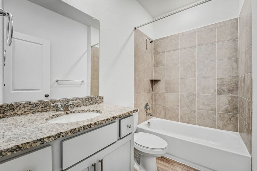 Furnished interior view inside a new home in Lisso, Pflugerville (Image 9).