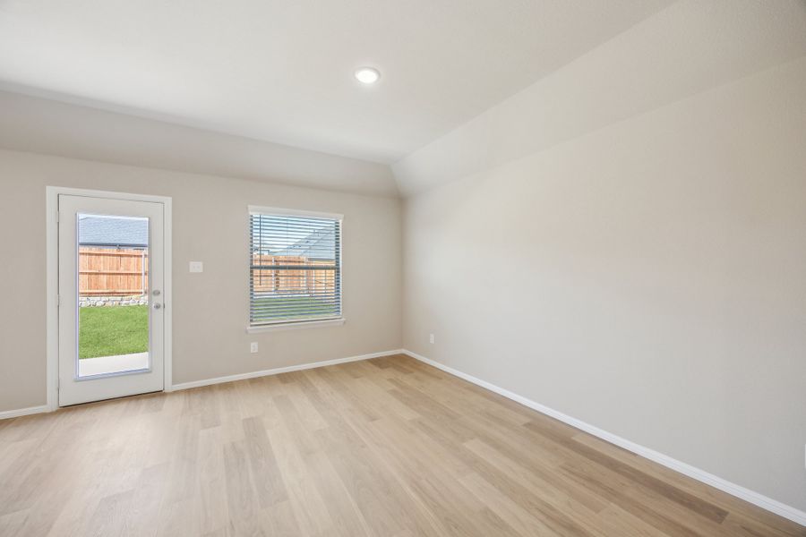 Dining Room in the Harper home plan by Trophy Signature Homes – REPRESENTATIVE PHOTO