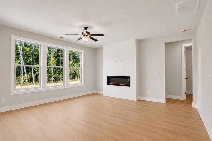Spacious, unfurnished interior of a new home in Patillo Manor, Stockbridge (Image 15). Spacious, unfurnished interior of a new home in Patillo Manor, Stockbridge (Image 15).