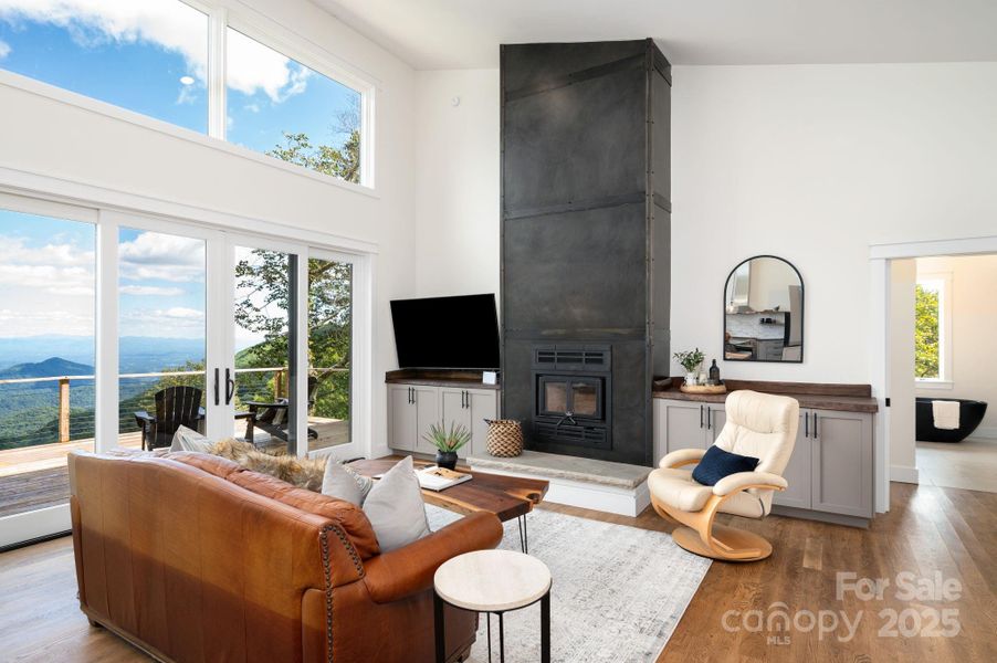 Furnished interior view inside a new home in , Leicester (Image 3).