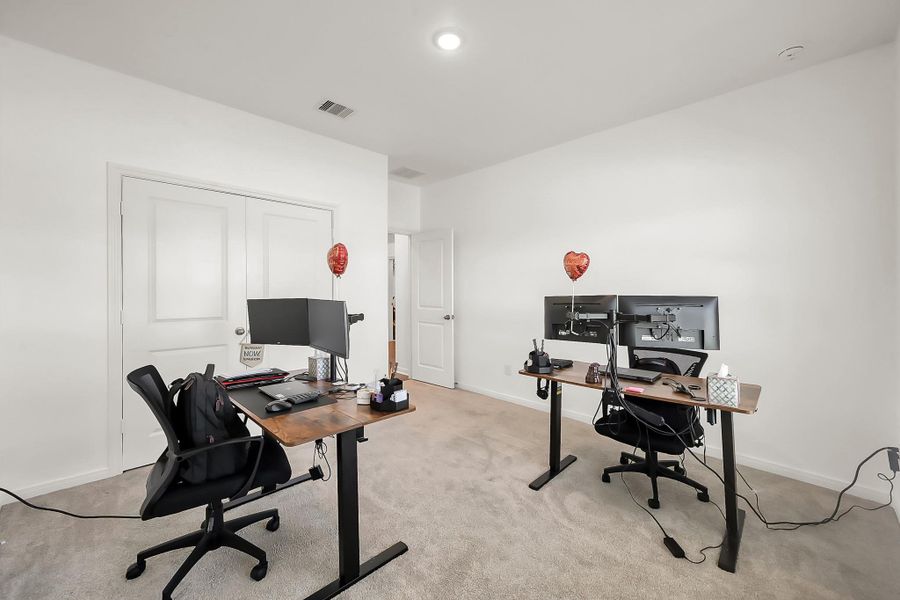 Furnished interior view inside a new home in Lexington Heights, Willis (Image 34).