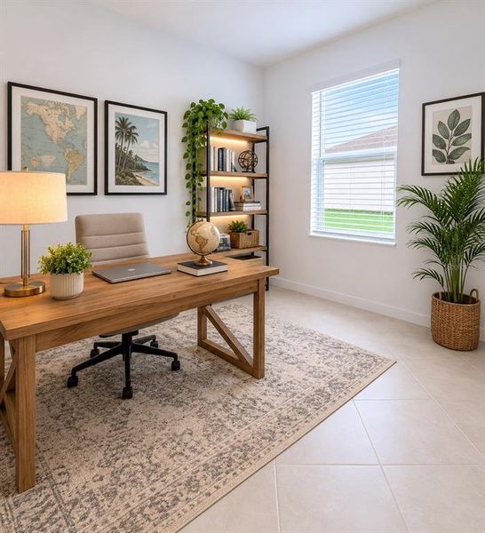 Furnished interior view inside a new home in , Englewood (Image 11).