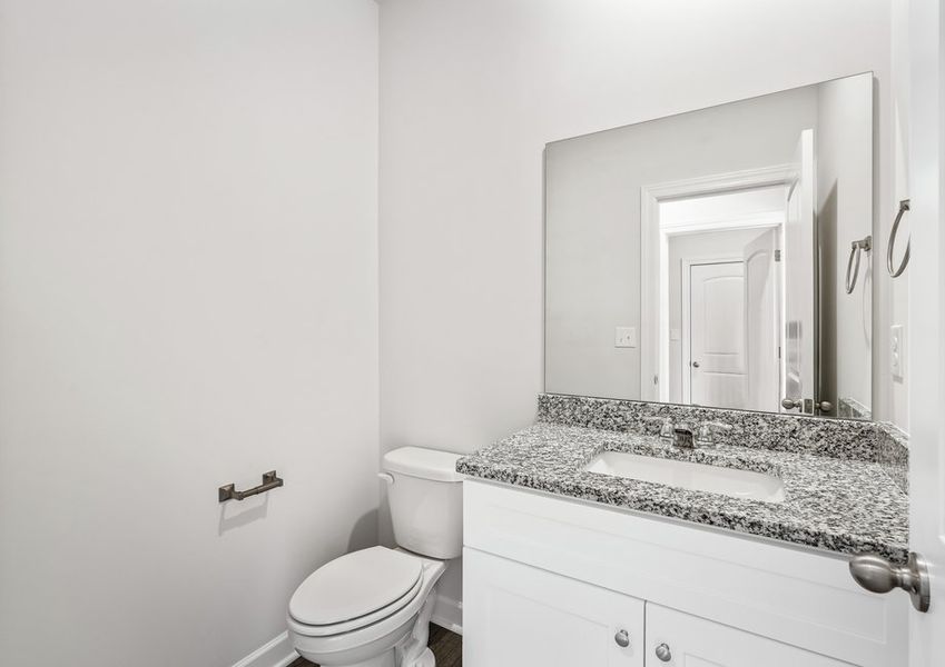 The secondary bathroom The secondary bathroom