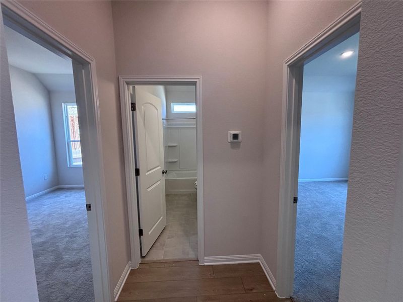Spacious, unfurnished interior of a new home in The Colony, Bastrop (Image 20). Spacious, unfurnished interior of a new home in The Colony, Bastrop (Image 20).