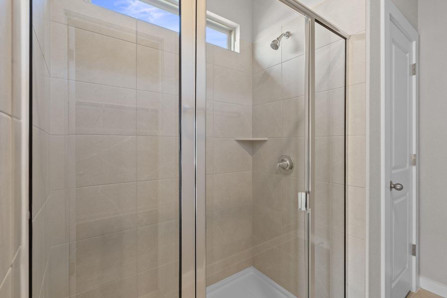 Walk-in shower in Primary Bath