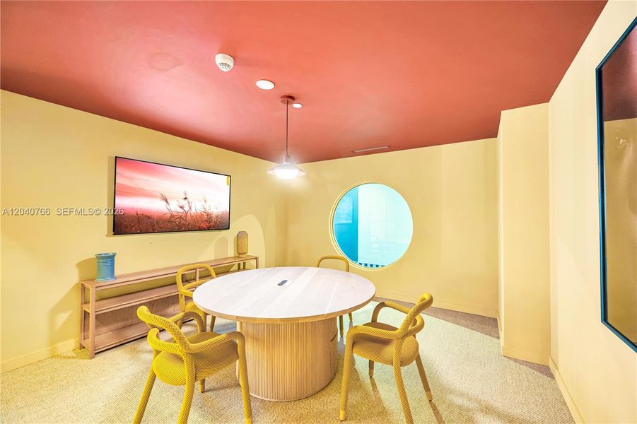 Furnished interior view inside a new home in , Miami (Image 8).