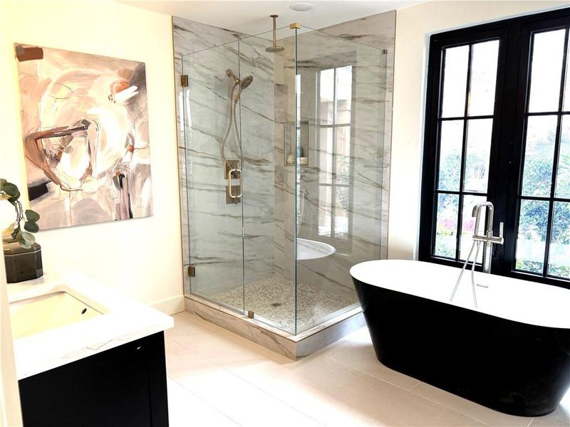 Furnished interior view inside a new home in , Roswell (Image 11).