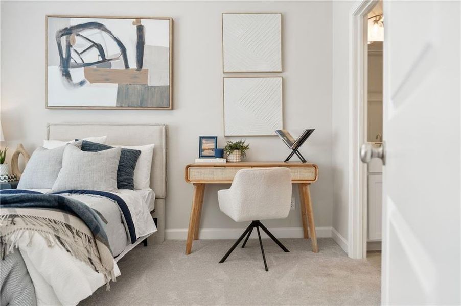 Furnished interior view inside a new home in East Park Village, Kennesaw (Image 9).