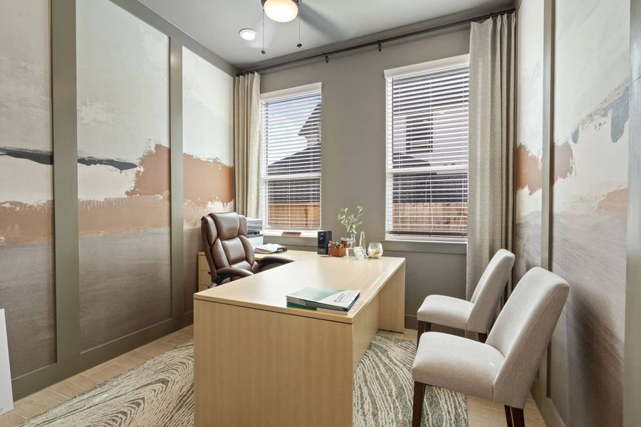 Representative furnished interior of a home built from the Cayman by Chesmar Homes in Parkside on the River, Georgetown (Image 15). Representative furnished interior of a home built from the Cayman by Chesmar Homes in Parkside on the River, Georgetown (Image 15).