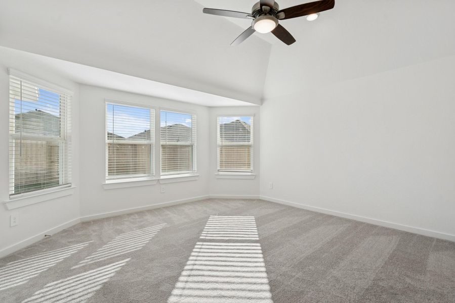 Spacious, unfurnished interior of a new home in Pinewood at Grand Texas, New Caney (Image 23).